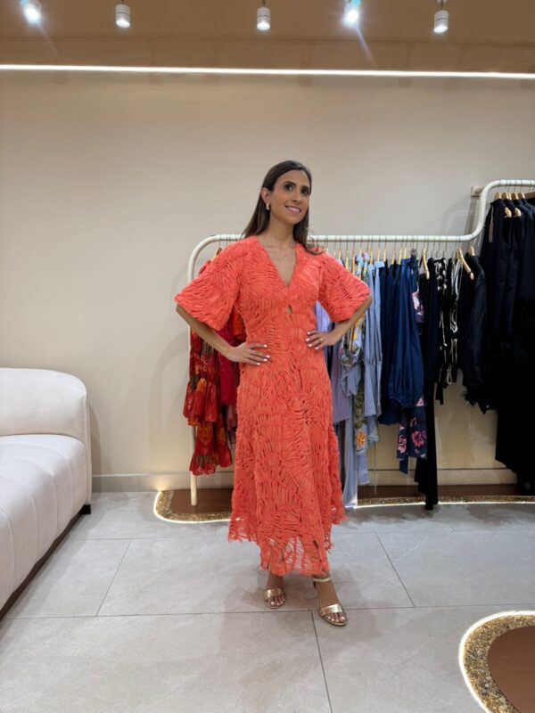 Coral dress - Imagen 2