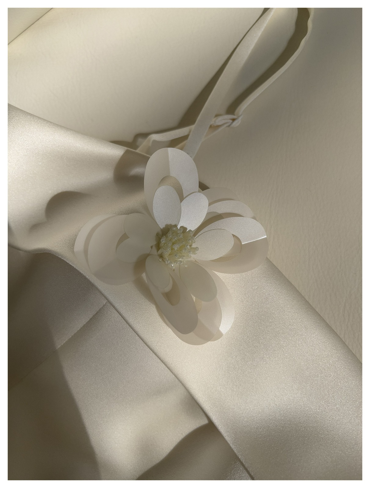 Olivia dress white - Imagen 2