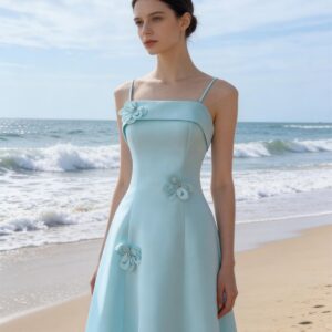 Olivia dress  sky blue